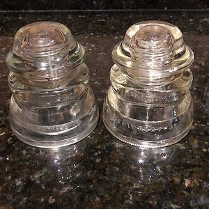 Antique Hemingray No45 Glass Insulators